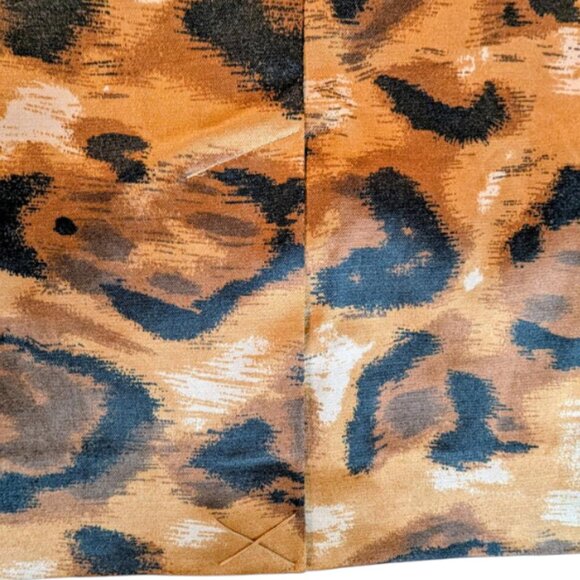 NWT Debbie Shuchat for Melanie Lyne Animal Print Pencil Skirt - Picture 6 of 6